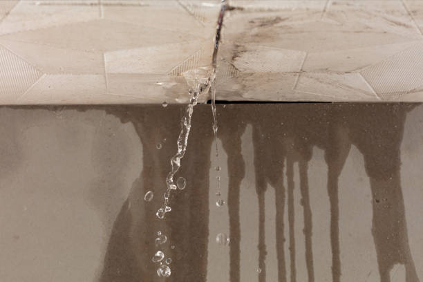Professional Burst Pipe Cleanup technician working in Snyder, CO
